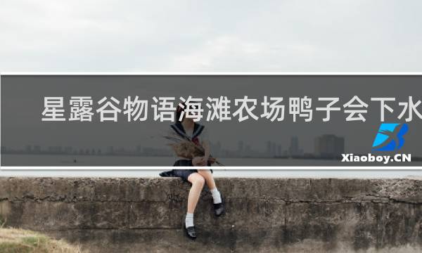 星露谷物语海滩农场鸭子会下水吗