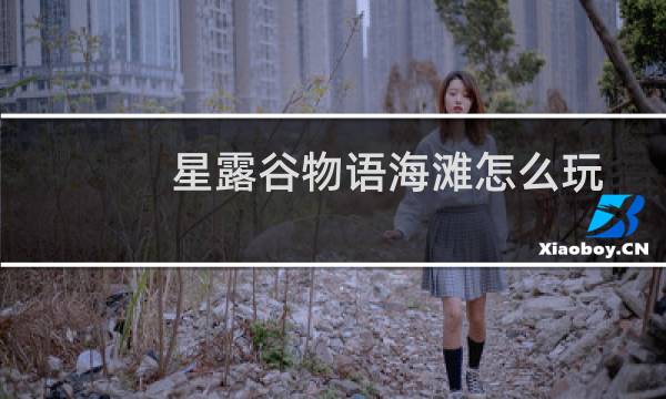 星露谷物语海滩怎么玩