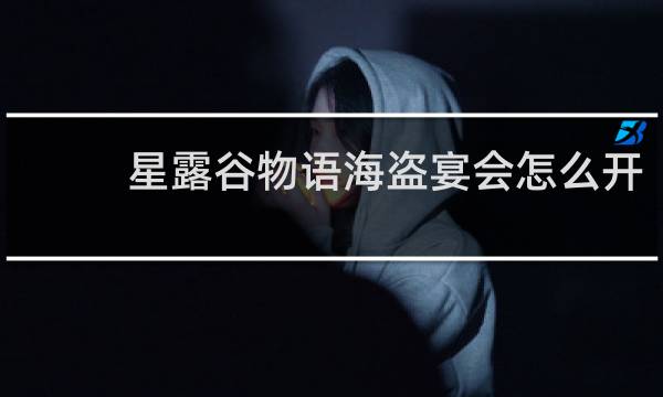 星露谷物语海盗宴会怎么开