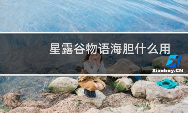 星露谷物语海胆什么用