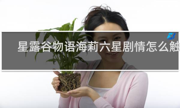 星露谷物语海莉六星剧情怎么触发