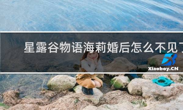 星露谷物语海莉婚后怎么不见了