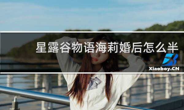 星露谷物语海莉婚后怎么半