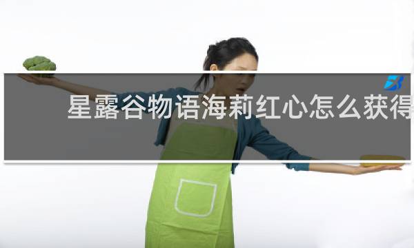 星露谷物语海莉红心怎么获得