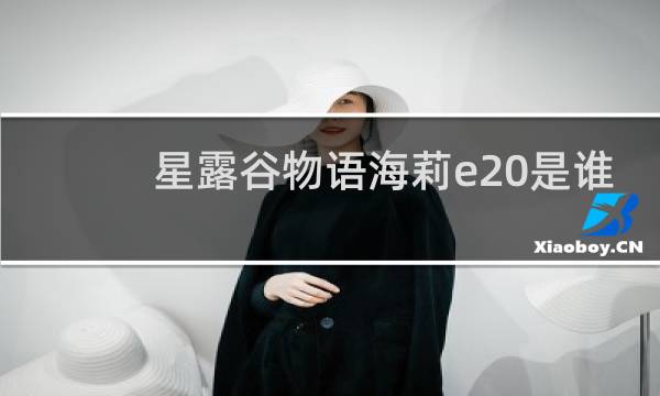 星露谷物语海莉e20是谁