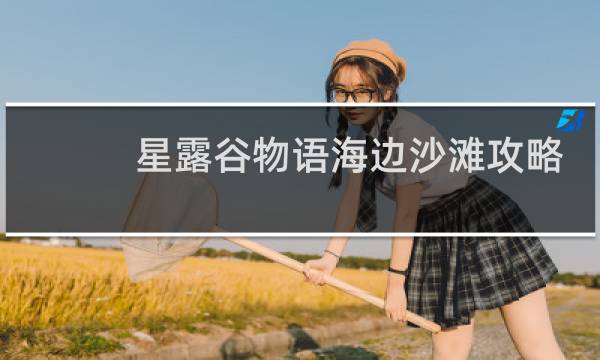 星露谷物语海边沙滩攻略