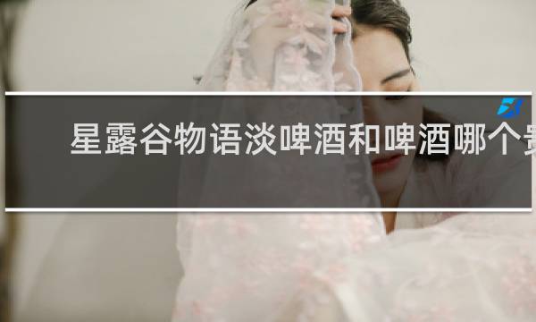 星露谷物语淡啤酒和啤酒哪个贵