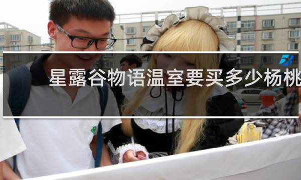 星露谷物语温室要买多少杨桃