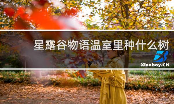 星露谷物语温室里种什么树