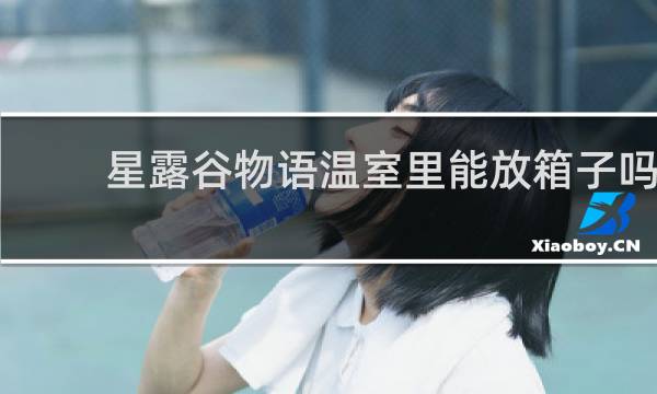 星露谷物语温室里能放箱子吗