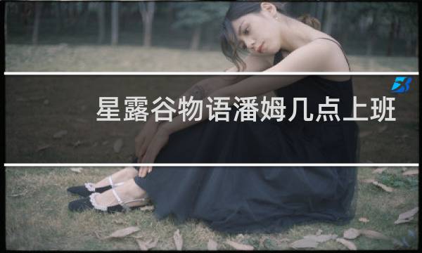 星露谷物语潘姆几点上班