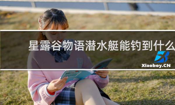 星露谷物语潜水艇能钓到什么