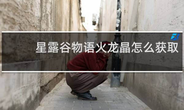 星露谷物语火龙晶怎么获取