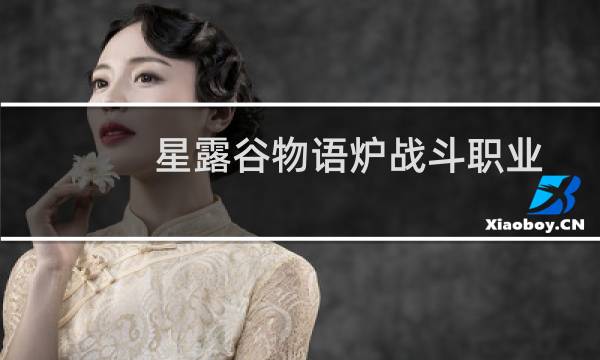 星露谷物语炉战斗职业