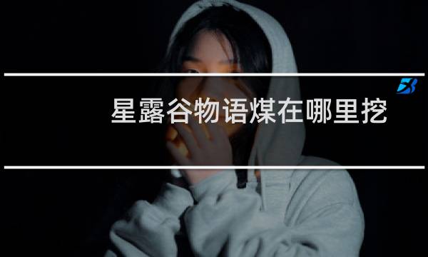 星露谷物语煤在哪里挖