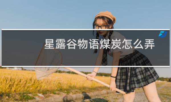 星露谷物语煤炭怎么弄