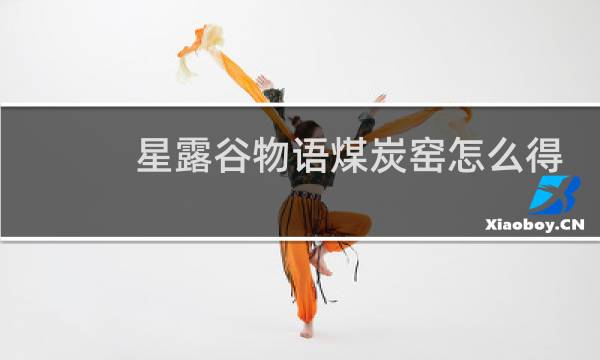 星露谷物语煤炭窑怎么得