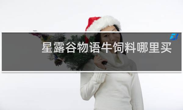 星露谷物语牛饲料哪里买