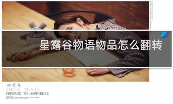 星露谷物语物品怎么翻转