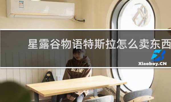 星露谷物语特斯拉怎么卖东西