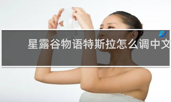星露谷物语特斯拉怎么调中文