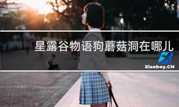 星露谷物语狗蘑菇洞在哪儿