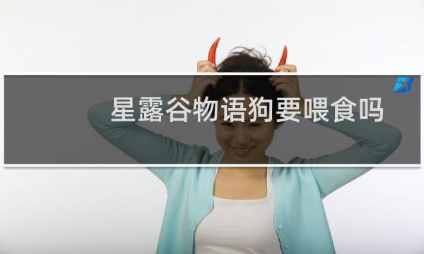 星露谷物语狗要喂食吗