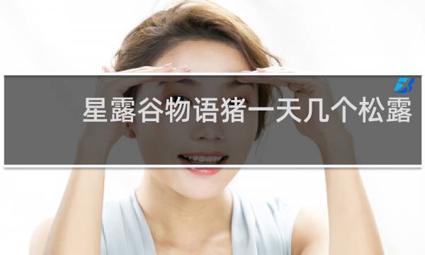 星露谷物语猪一天几个松露