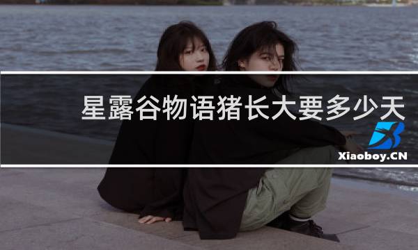 星露谷物语猪长大要多少天