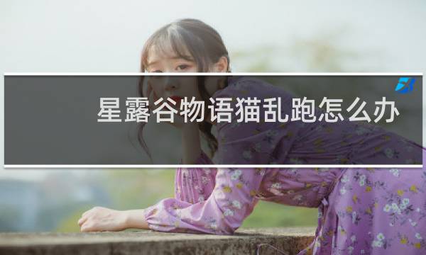 星露谷物语猫乱跑怎么办