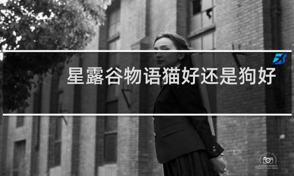 星露谷物语猫好还是狗好