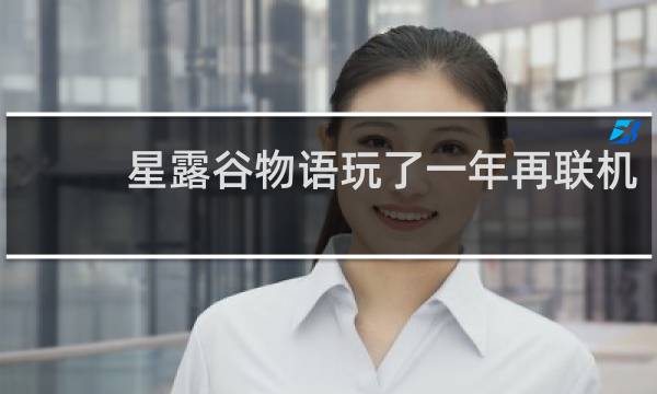 星露谷物语玩了一年再联机