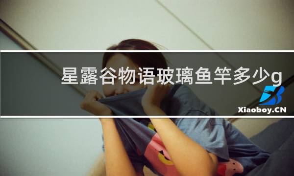 星露谷物语玻璃鱼竿多少g