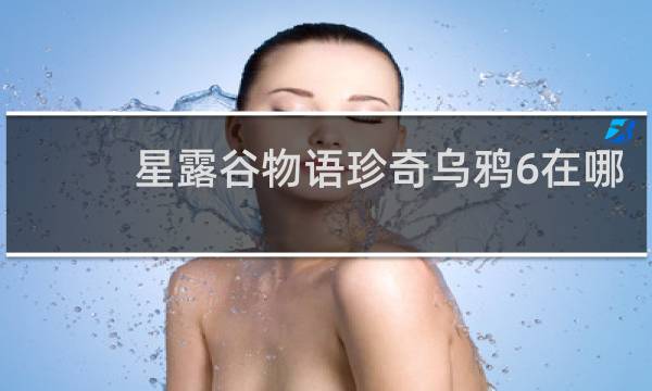 星露谷物语珍奇乌鸦6在哪