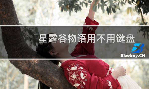 星露谷物语用不用键盘