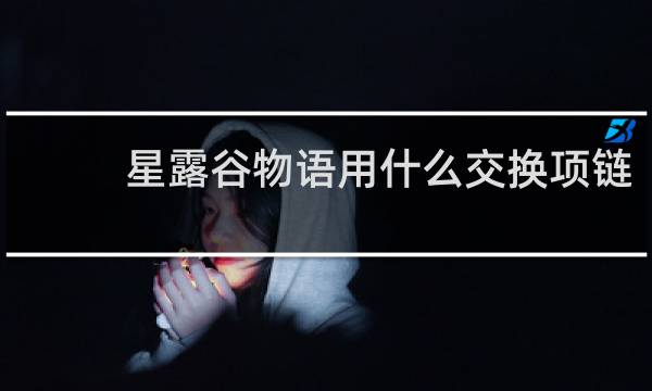 星露谷物语用什么交换项链