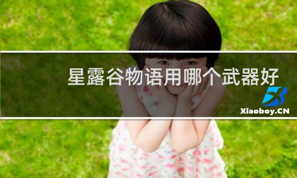 星露谷物语用哪个武器好