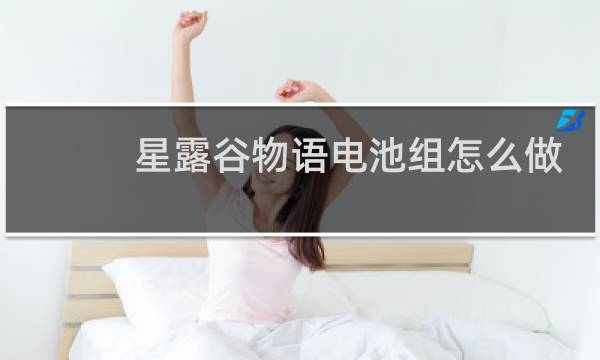 星露谷物语电池组怎么做