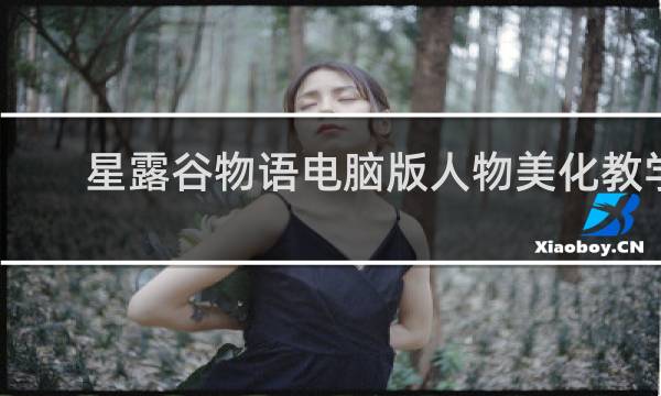 星露谷物语电脑版人物美化教学