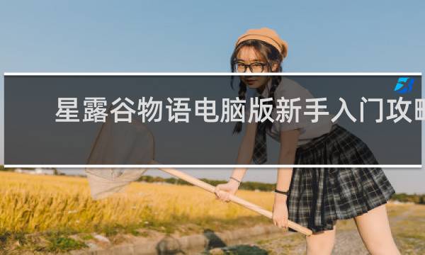 星露谷物语电脑版新手入门攻略