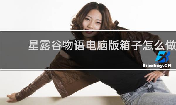 星露谷物语电脑版箱子怎么做