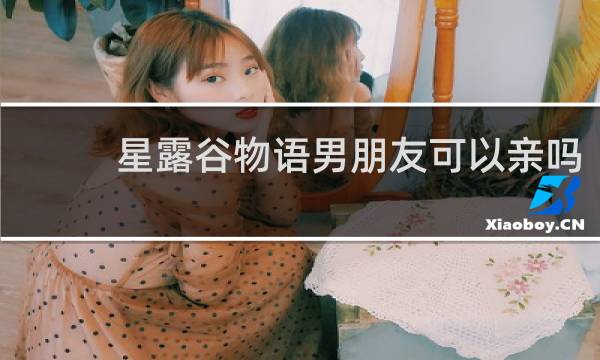星露谷物语男朋友可以亲吗