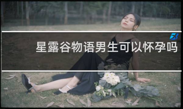 星露谷物语男生可以怀孕吗