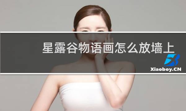 星露谷物语画怎么放墙上