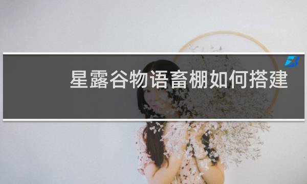 星露谷物语畜棚如何搭建