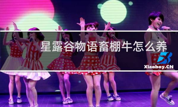 星露谷物语畜棚牛怎么养