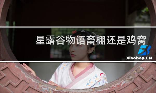 星露谷物语畜棚还是鸡窝