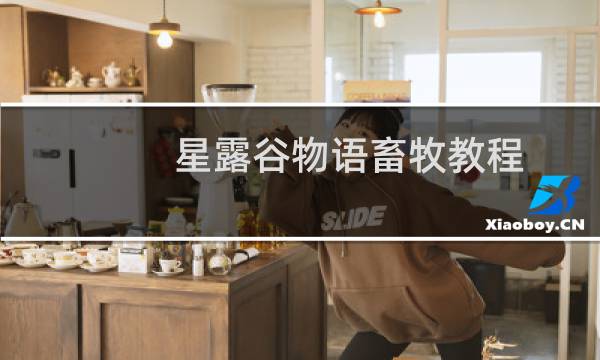 星露谷物语畜牧教程
