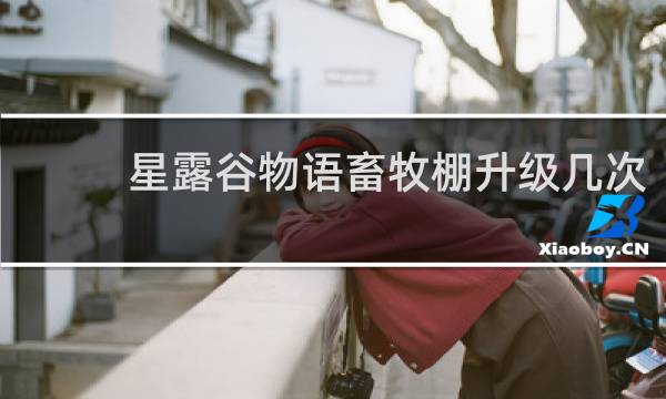 星露谷物语畜牧棚升级几次