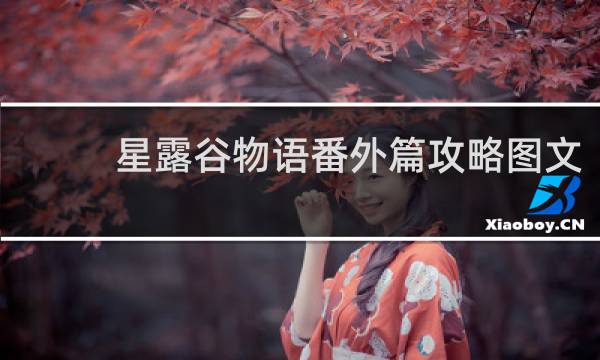 星露谷物语番外篇攻略图文